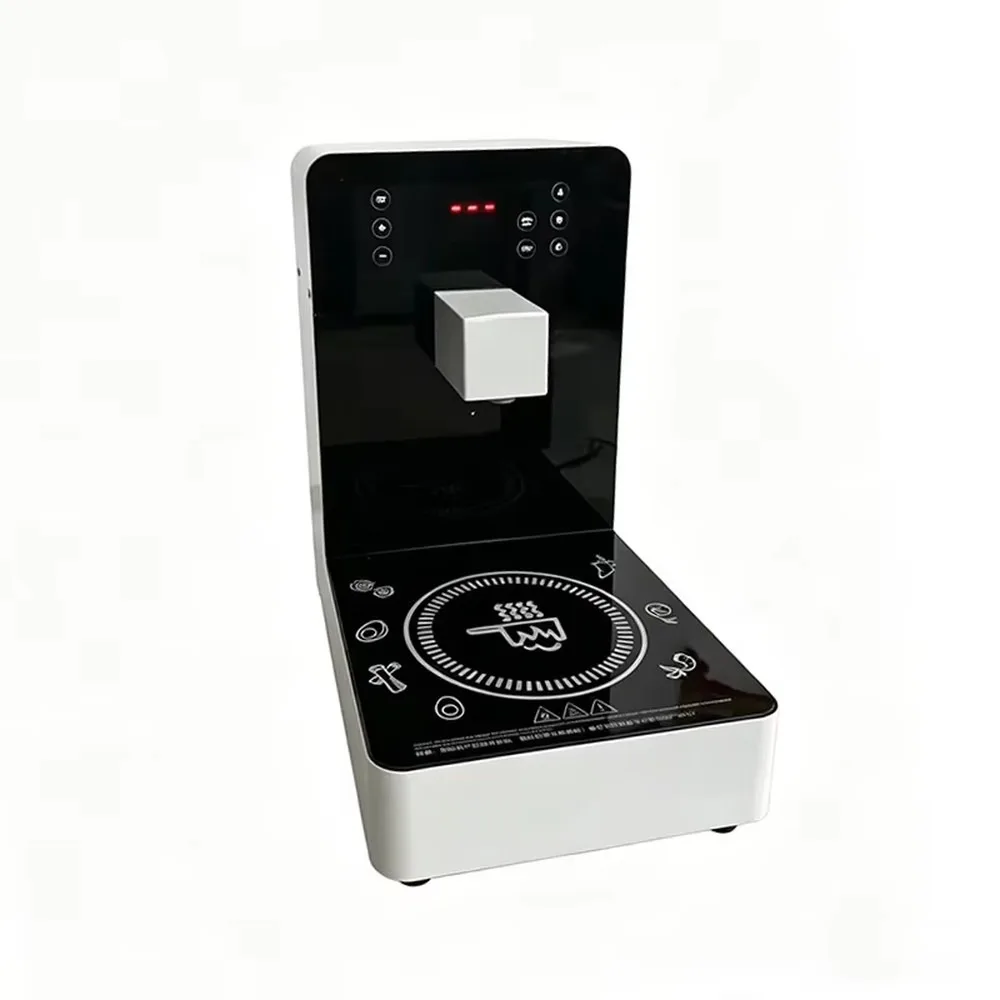 3000-5000W Electric Instant Noodle Cooking Station Self Service Compact Digital Control Stainless Steel Auto Shut Safety