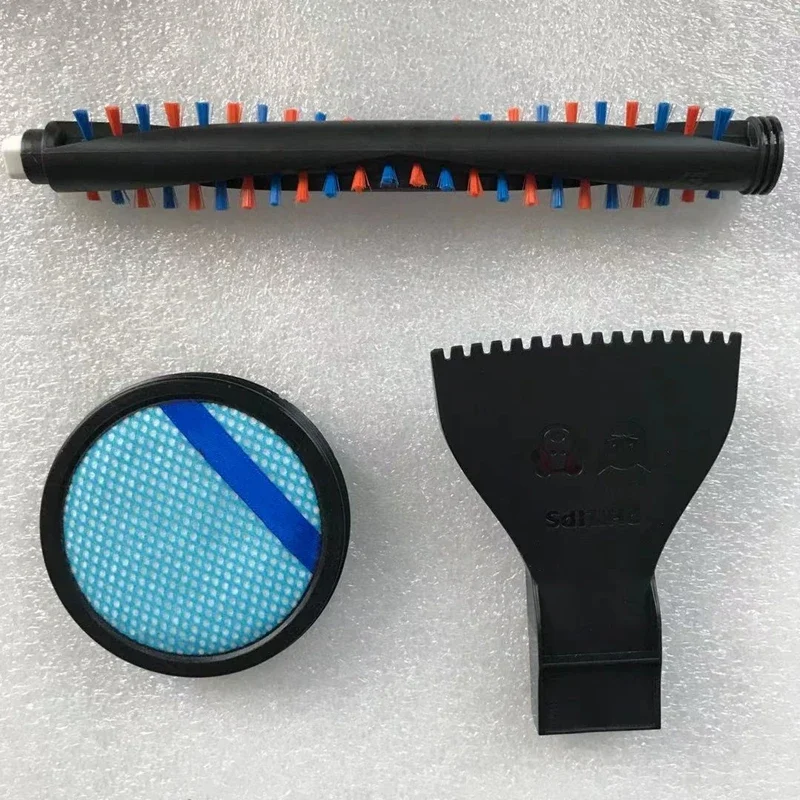 Roller brush/filter parts replacement For Philips vacuum cleaner FC6409 FC6171 FC6405 6407 FC6077 pet hair removal