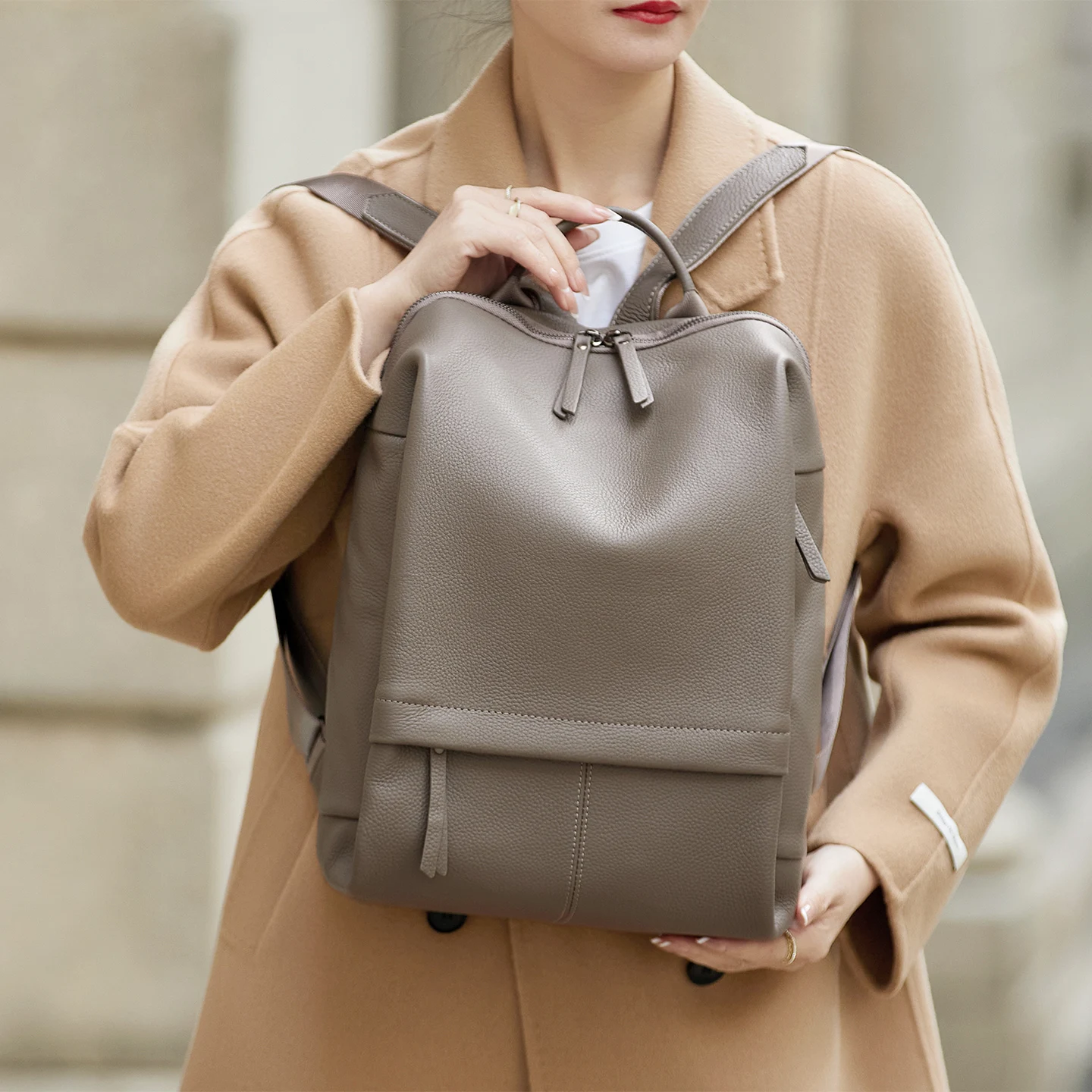 

ZOOLER 2026 New&Limited Women Leather Backpack Full Skin 100% Real Leather Backpack Fashion Travel Bag Girls Hot Need #SC2189