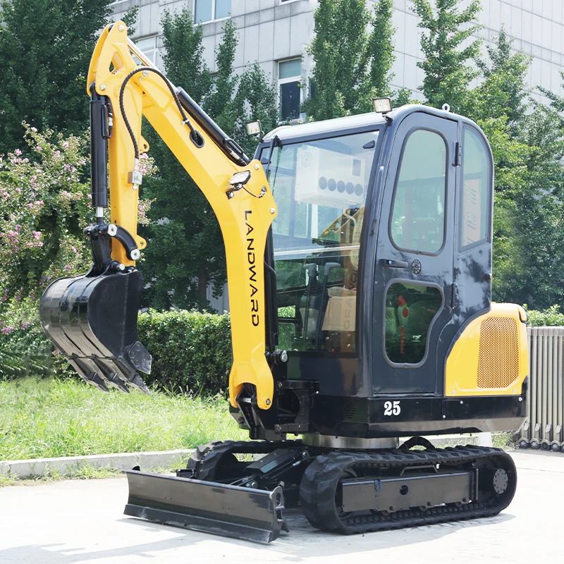 Multifunctional Engineering Crawler Small Excavator 3Ton Agricultural Engine Hydraulic Mini Digger 2500kg Accessories Customized