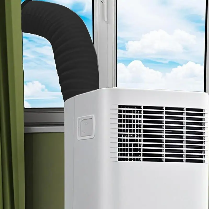 Portable AC Hose Insulation Sleeve Portable Air Conditioner Hose Cover Wrap Adjustable Triple-Layer Insulated Tube Wrap Exhaust
