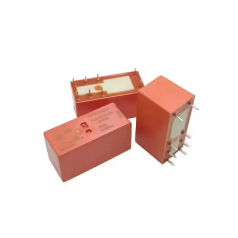 5Pcs/Lot 100% New Power Relays 5V 12V 24V 48VDC 230VAC RTE24 8PIN 8A 250VAC RTE24005 RTE24012 RTE24024 DPDT 2 Form C Original