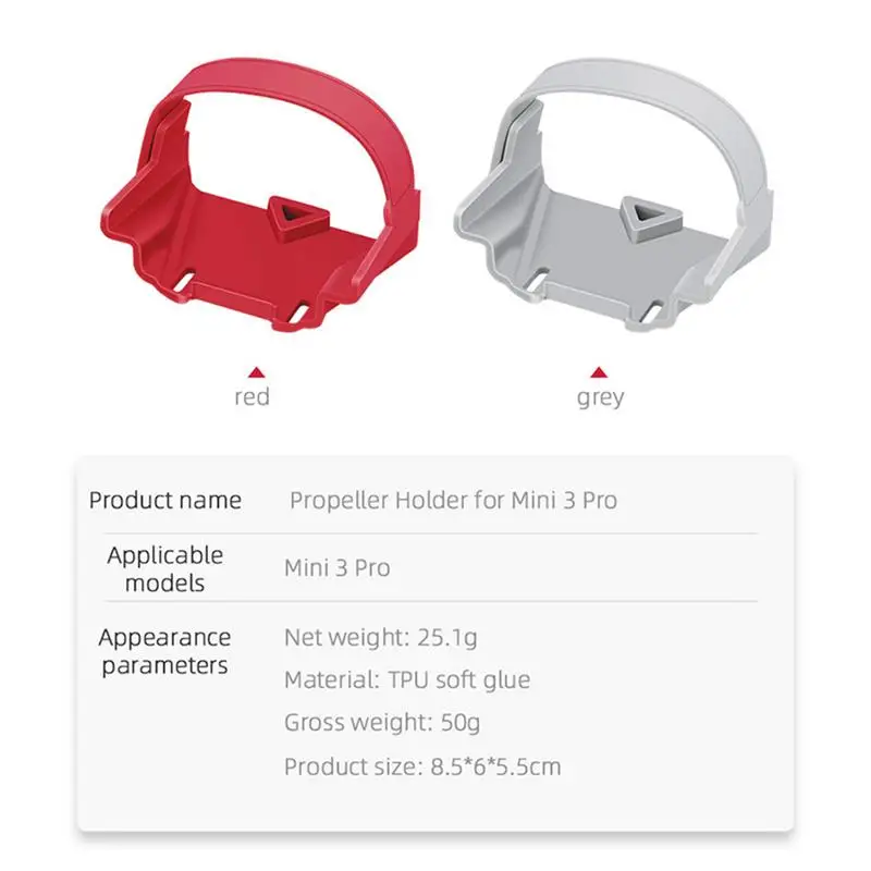 For Mini 3/ 3 Pro Propeller Beamer Blade Holder Small Blade Prevents Shaking Retainer Portable Mini 3/3 PRO Drone Accessories