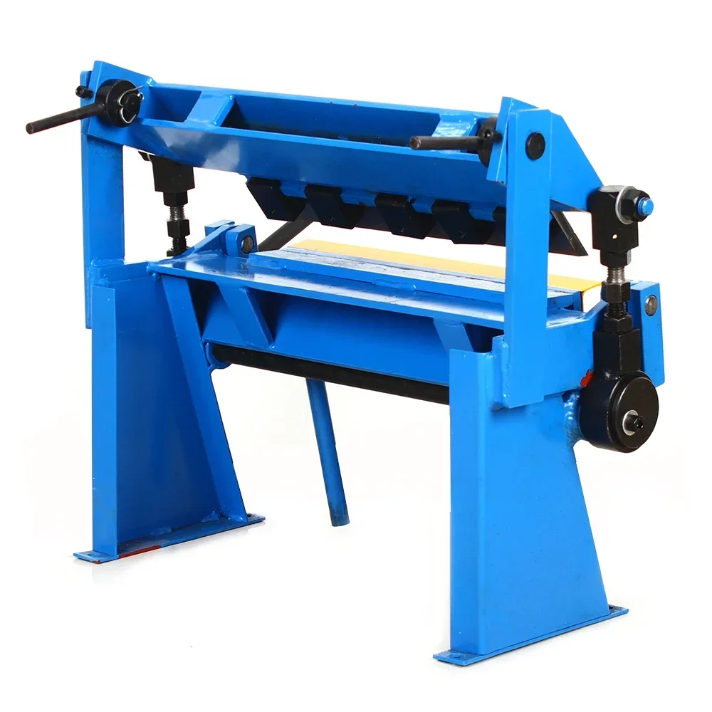 Industrial Metal Sheet Bending Machine Durable 305mm 0-135° Angle Manual Sheet Metal Shear Brake Roller Bending Machine