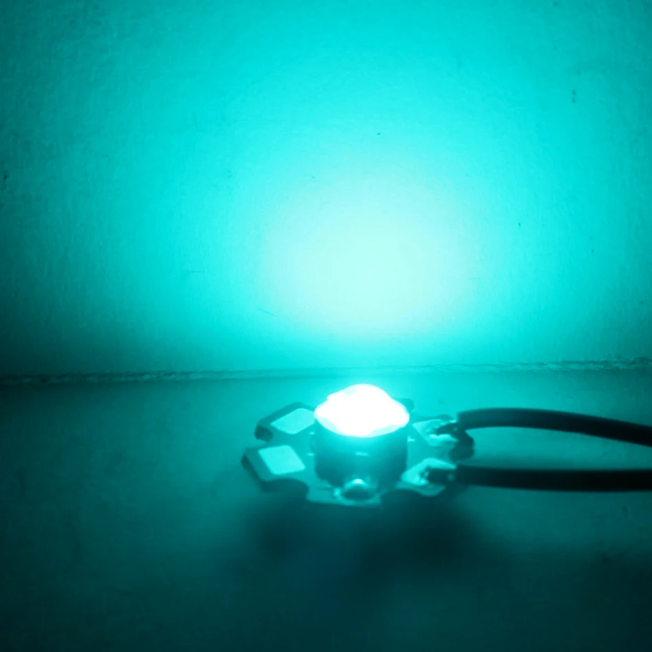 3W Ice Blue 480nm Cyan 490nm High Power LED 3.2-3.6V 700mA Light Emitting Diode For DIY LED spotlight