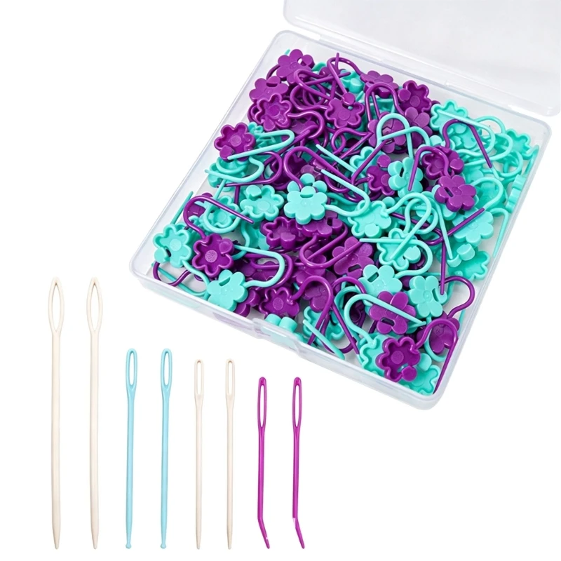 Darning Needle and Marker Set for Knitting, Crochet, and Finishing JOMD