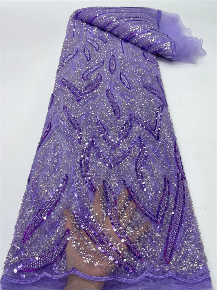 

Latest Nigerian African Milk Silk Cord Lace Fabric Embroidery High Quality Guipure Cord Lace Wedding Material For Bridal 5 Yards