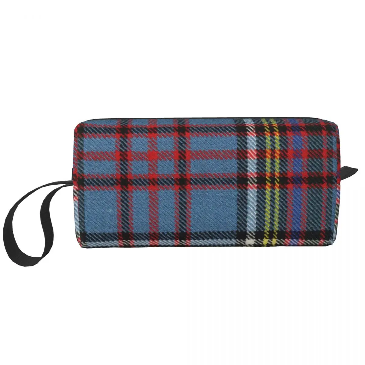 Modern Fashion Tartan Plaid Cosmetic Bag Women Fashion Big Capacity Geometric Gingham Makeup Case Beauty Storage Toiletry Bags