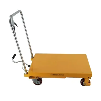 Scissor Lift Table 2 Ton Hand Roll Electric Pallet  Lifter