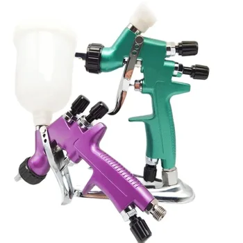 High quality Mini repair paint spray gun 1.0/1.2MM nozzle car leather surface repair paint spray gun