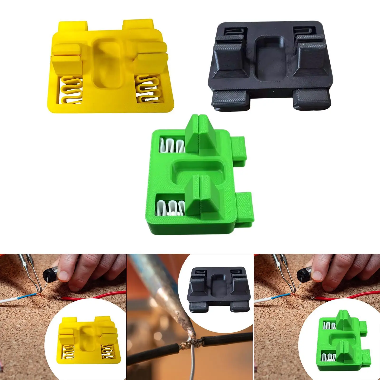 

Electric Wire Welding Fixture Wire Soldering Aid Multipurpose Holding Power