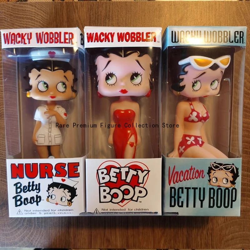 

Authentic Vintage Betty Boop Bobblehead 1999-2002 - Original Old Stock Collectible Figurine Decoration for Fans