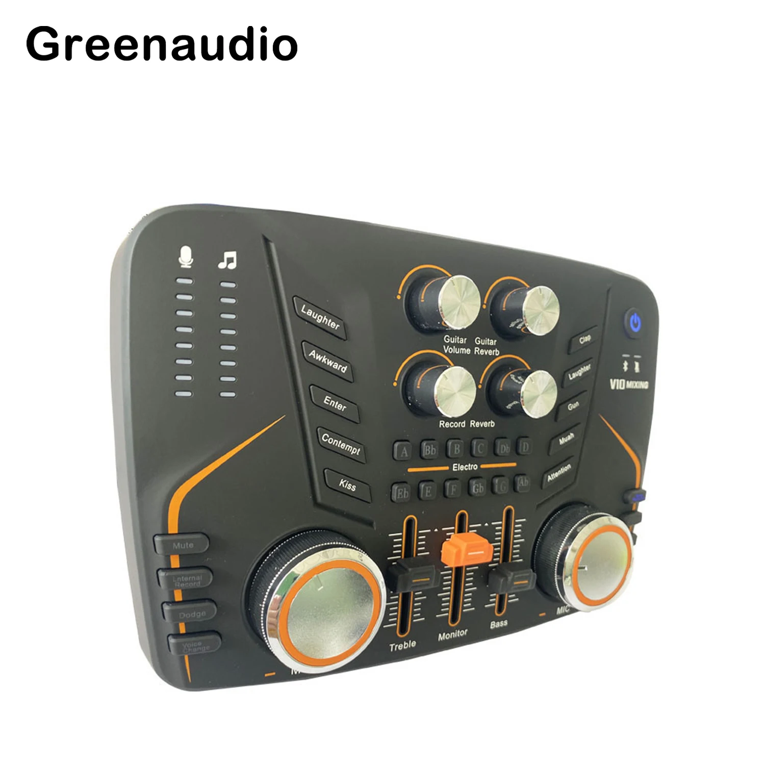 GAX-V10 New Professional Live Singing Sound Card Mobile Phone Computer Universal Comes With A Variety Of Sound Effects