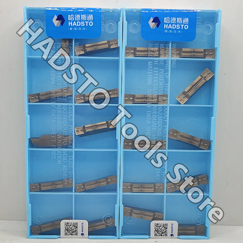 

MGMN300-M HS7225/MGMN400-M HS7225 MGMN300 400 3.0mm 4.0mm HADSTO carbide inserts Cut off Slotting inserts For Stainless steel