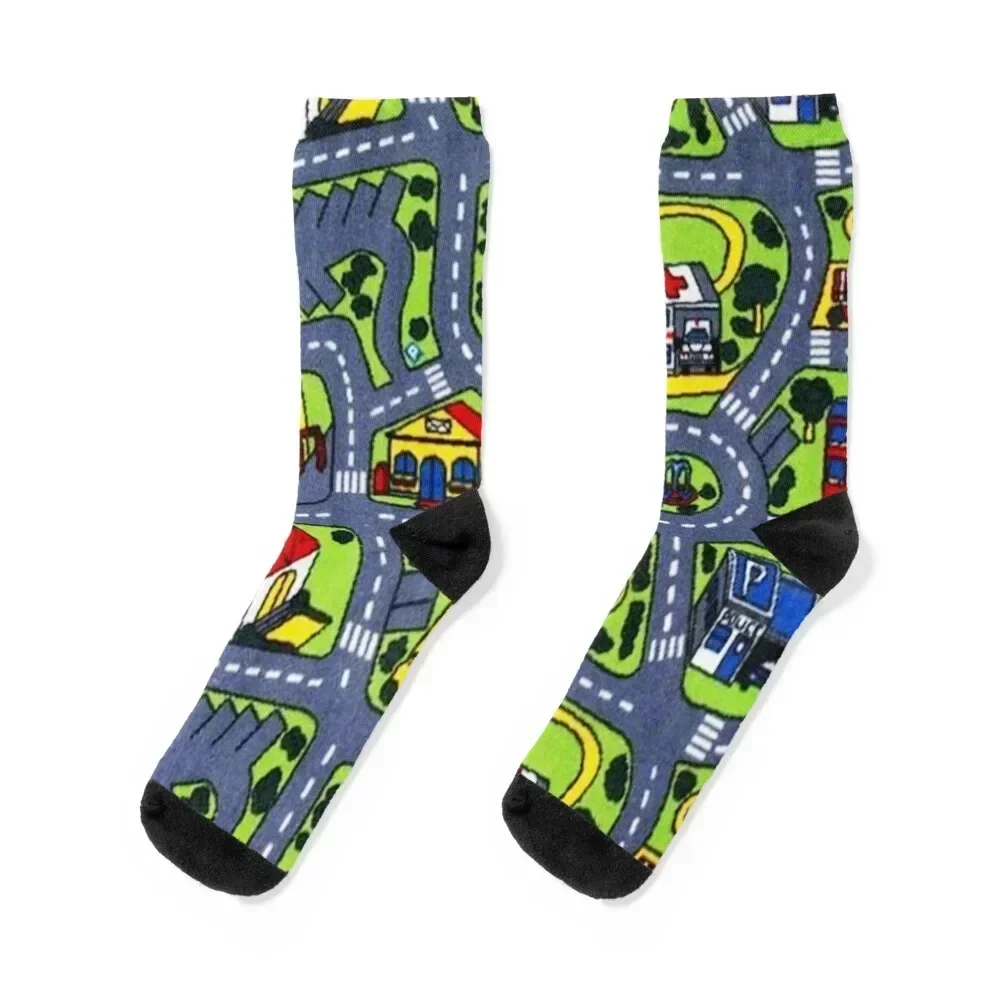 

The streets I grew up on Socks Stockings floor Argentina set Socks Ladies Men's