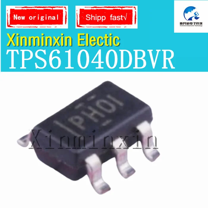 5-10pcs/Lot TPS61040DBVR SOT23-6  Switching regulator IC chip 28-V 400mA  IC Chip 100% New  Original In Stock