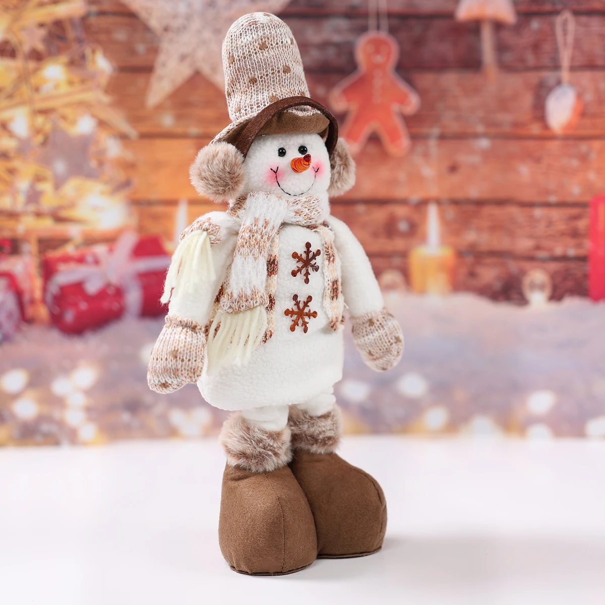 عيد الميلاد ثلج زخرفة عيد ميلاد سعيد الطرف الديكور 2025 الاطفال عيد الميلاد سانتا كلوز دمية نافيداد ناتال السنة الجديدة هدية 2026