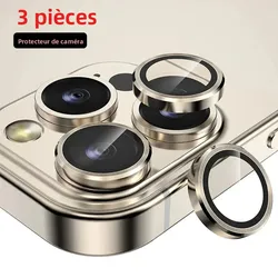 3PCS Camera Lens Protector For iPhone 17 Pro Max Air Camera Lens Cover on iPhone 16 15 14 13 Pro Max Back Camera Protective Film