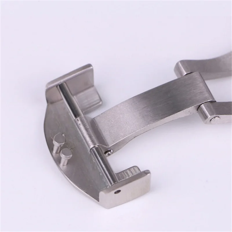 for Panerai Polished Matte Folding Button Watches Accessories 20mm 22mm Metal Buckle Butterfly Solid Stainless Steel Clasp