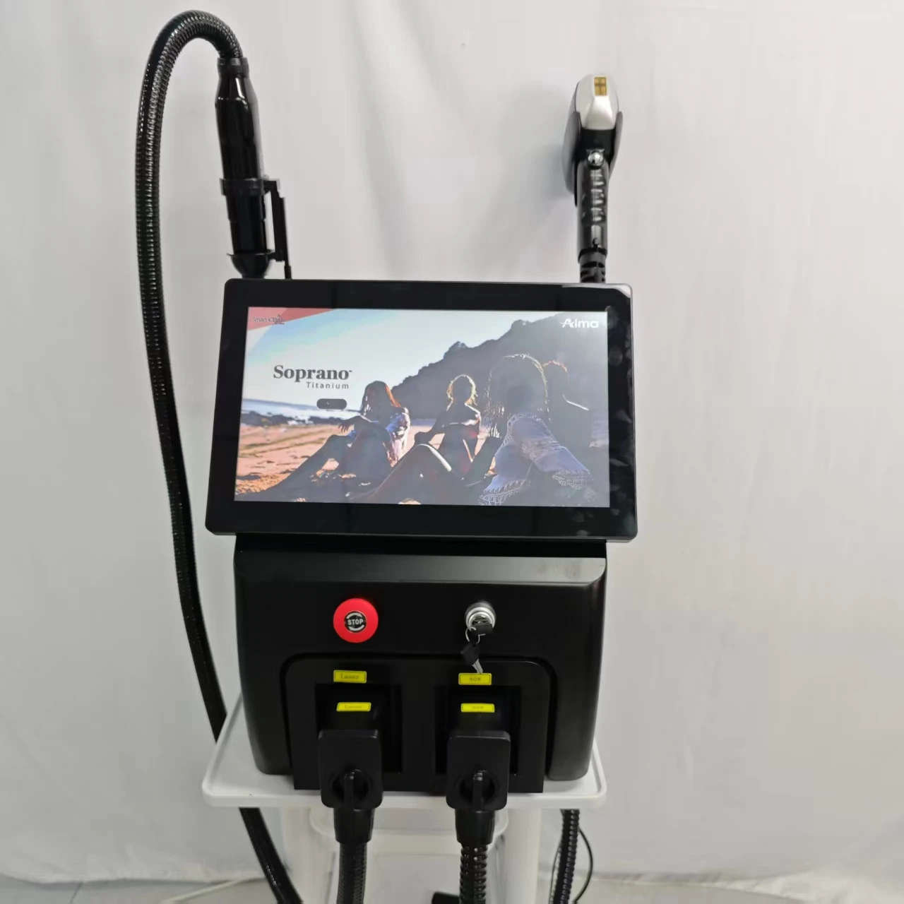 جهاز إزالة الشعر بالليزر ديود احترافي 808nm الكسندريت تبريد الجليد آلة إزالة الشعر الدائم غير المؤلم استخدام كامل الجسم في المنزل #1