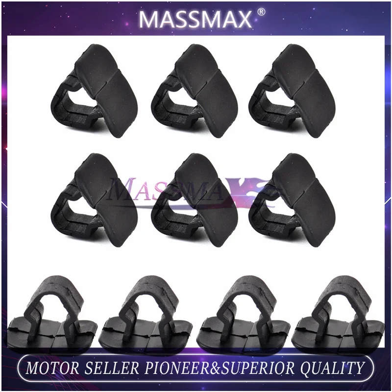 10PCS 1H5863849A01C Plastic Hood Bonnet Insulation Clip Rivet Retainer For VW Polo Tiguan Passat B5 SEAT Leon 2 Skoda Octavia 2