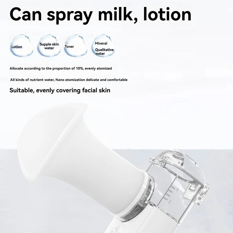 

Nano Spray Hydratant Pour Yeux, Apaise Yeux Secs et Beaux et Arrosoir, Atomiseur Pour Yeux, Nettoyage en Profondeur Nourrissant