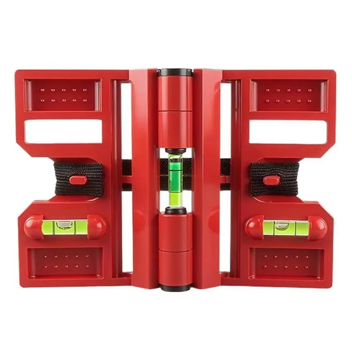 A75K Fence Post Level Magnetic Folding Adjustable Utensil Fence Leveling Tool for Window Installation Ceiling Furniture B