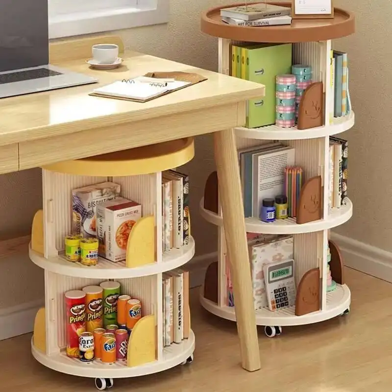 

Portable Open Bookcases Magazine Racks Luxury Personalized Book Shelf Library Display Story Storage Estantes Home Furniture