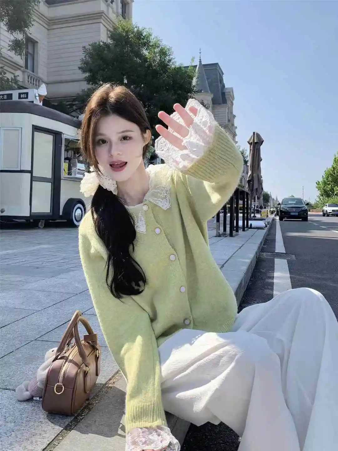 

Sweaters Jumpers Cardigans Womens Leopard Brushed Cotton Colorful Button Regular Cut Daily Wear Casual Comfortable Simple Basic