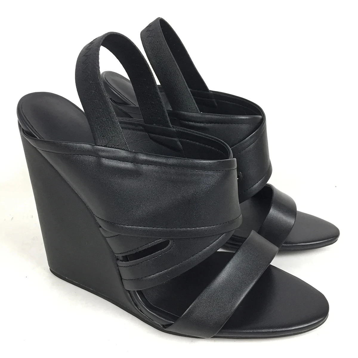 Sandali con zeppa da donna OpenToe Scarpe con tacco alto Fascia elastica da donna Calzature comode estive femminili Casual Aimirlly personalizzate