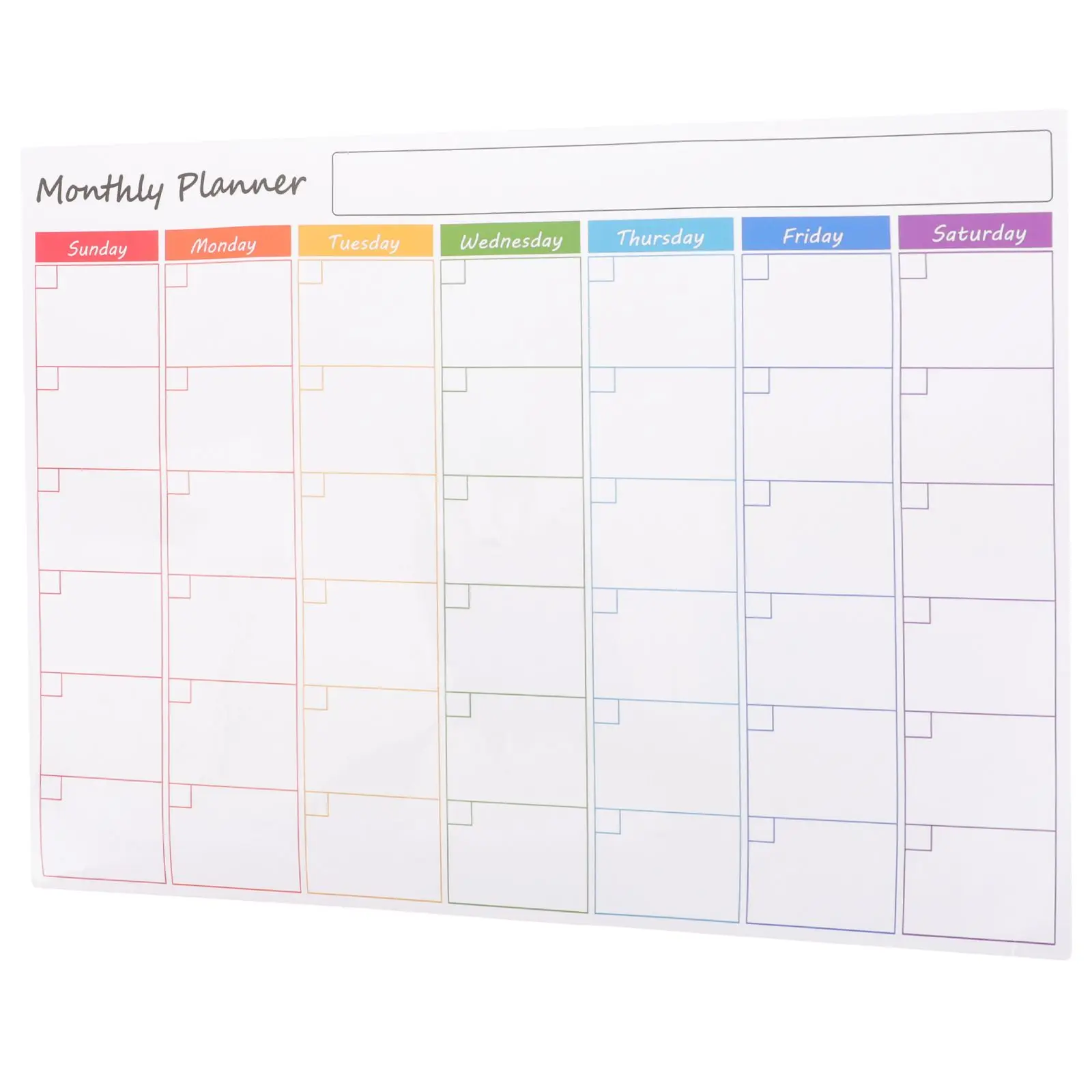 

Planner Board Dry Erase Calendar Fridge Magnets Schedule Board Monthly Weekly Note Space Office Students Teachers