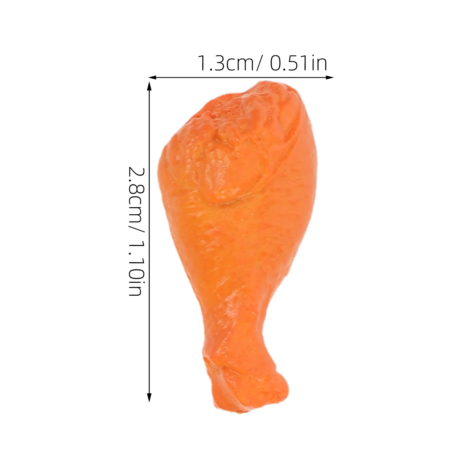 40 stuks miniatuur kippenpoot nep voedsel realistische rode gestoofde drumstick simulatie mini keuken poppenhuis voedselaccessoires