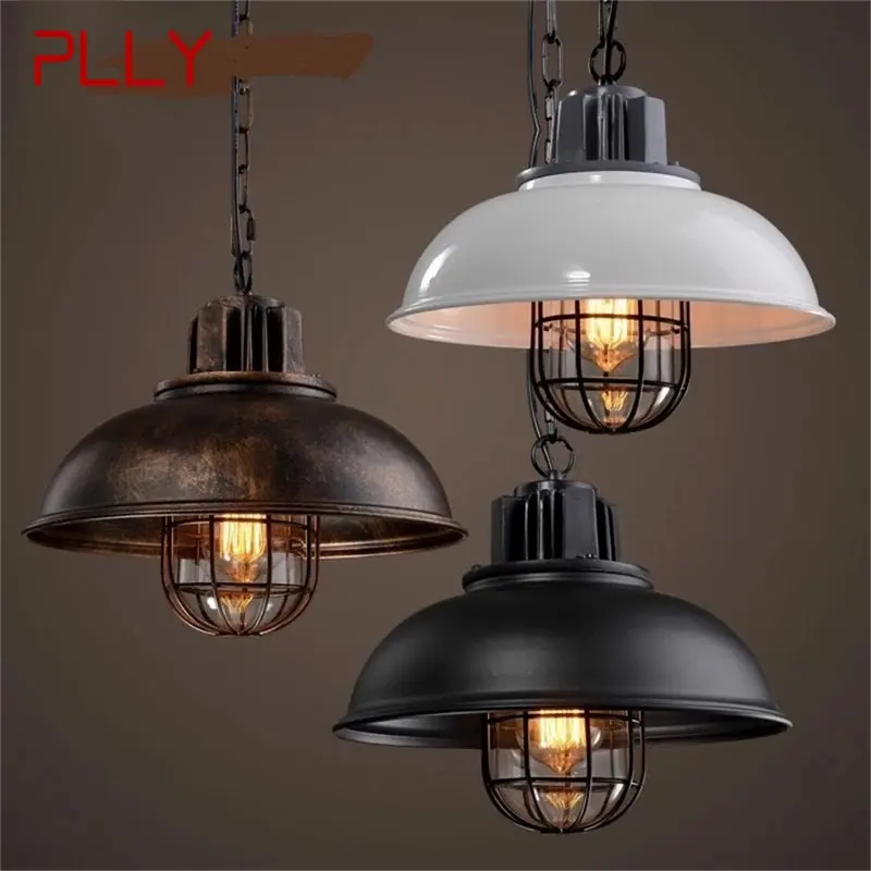 

·PLLY Retro Pendant Light Classical Loft LED Lamp Fixtures Decorative For Home Living Dining Room