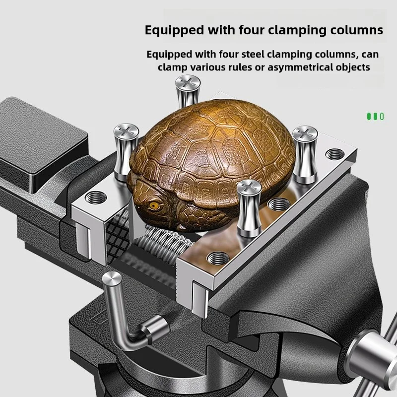 Imagem -04 - Tabela Multifuncional Torno Girar Universal Clamp on 360 Graus Fit For Craft Metal Working Serrar Carpintaria Fazer Jóias