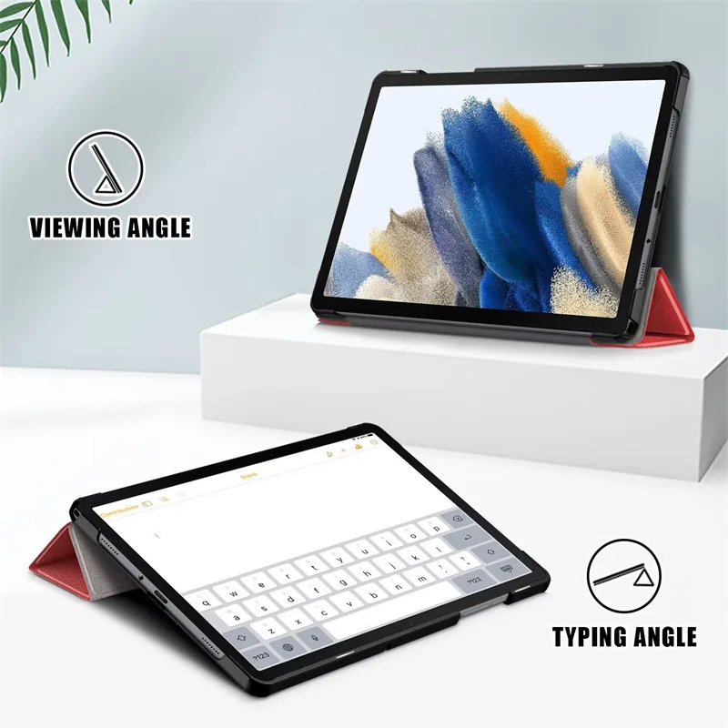 Für Galaxy Tab A11 Tablet-Schutzhülle A11 Plus Dreifach faltbare, lackierte Hartschalenhülle 2025 – Detail 2