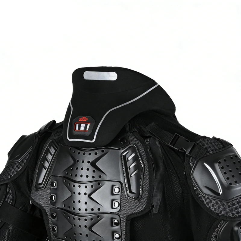 SULAITE Motorcycle Neck Protector Reflective Anti Fall Anti Tension Protective Gear For Outdoor Off Road Motocross Racing Riding