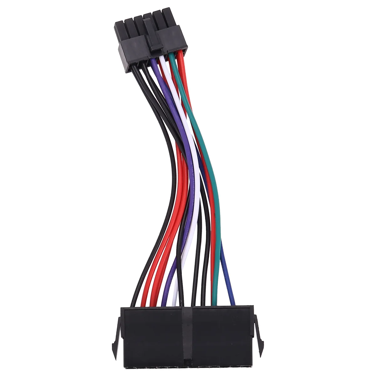 Y31A PSU ATX 24Pin female to 12Pin Male Power Supply Sleeved Cable cord 18AWG Wire For Q87H3-AM Q87H3 AM Q87 Motherboard