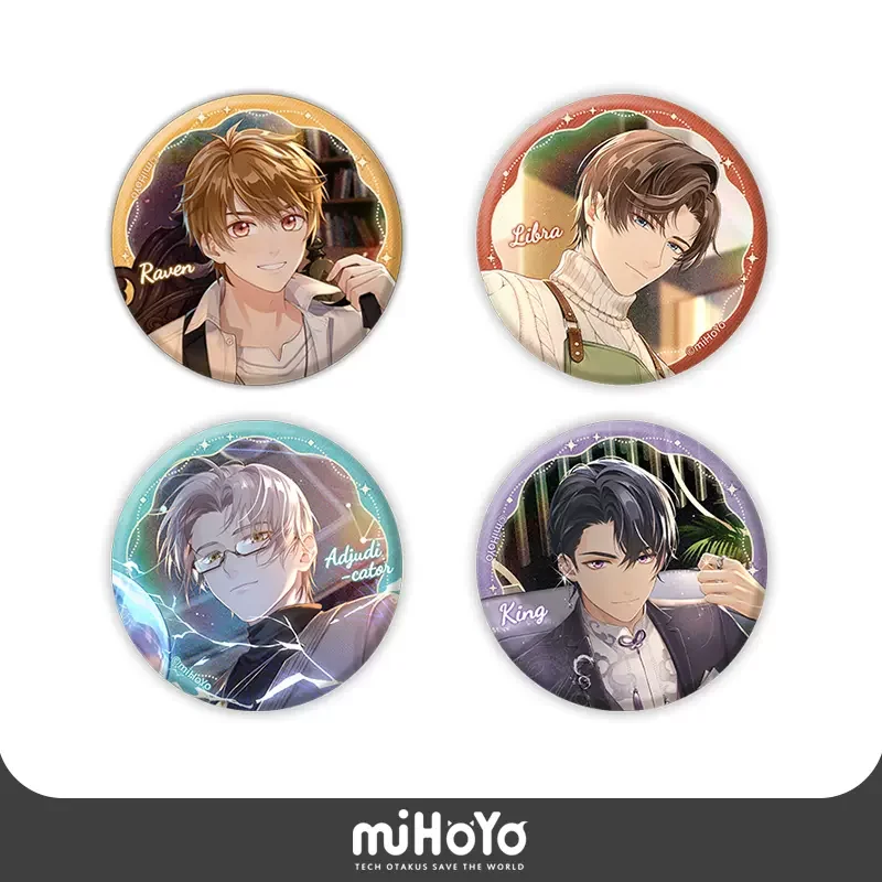 

Sunsyea Tears of Themis Official Merch miHoYo Original Authentic WYHZ Badge Marius von Hagen Luke Pearce Artem Wing Vyn Richter