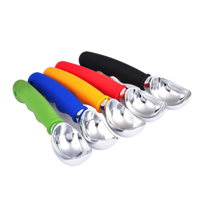 50pcs Zinc Alloy Cookie Spoon Potato Spoon Ice Cream Scoop Premium Durable Nontoxic Solid Ice Cream Scoops Melon Baller