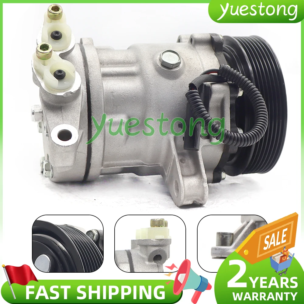 SD7H15 AC Compressor for Jeep CHEROKEE Liberty 01-08 55037466AC 55037466AE 55037466 CS20144 471-7026 1522028 U4335 7PK