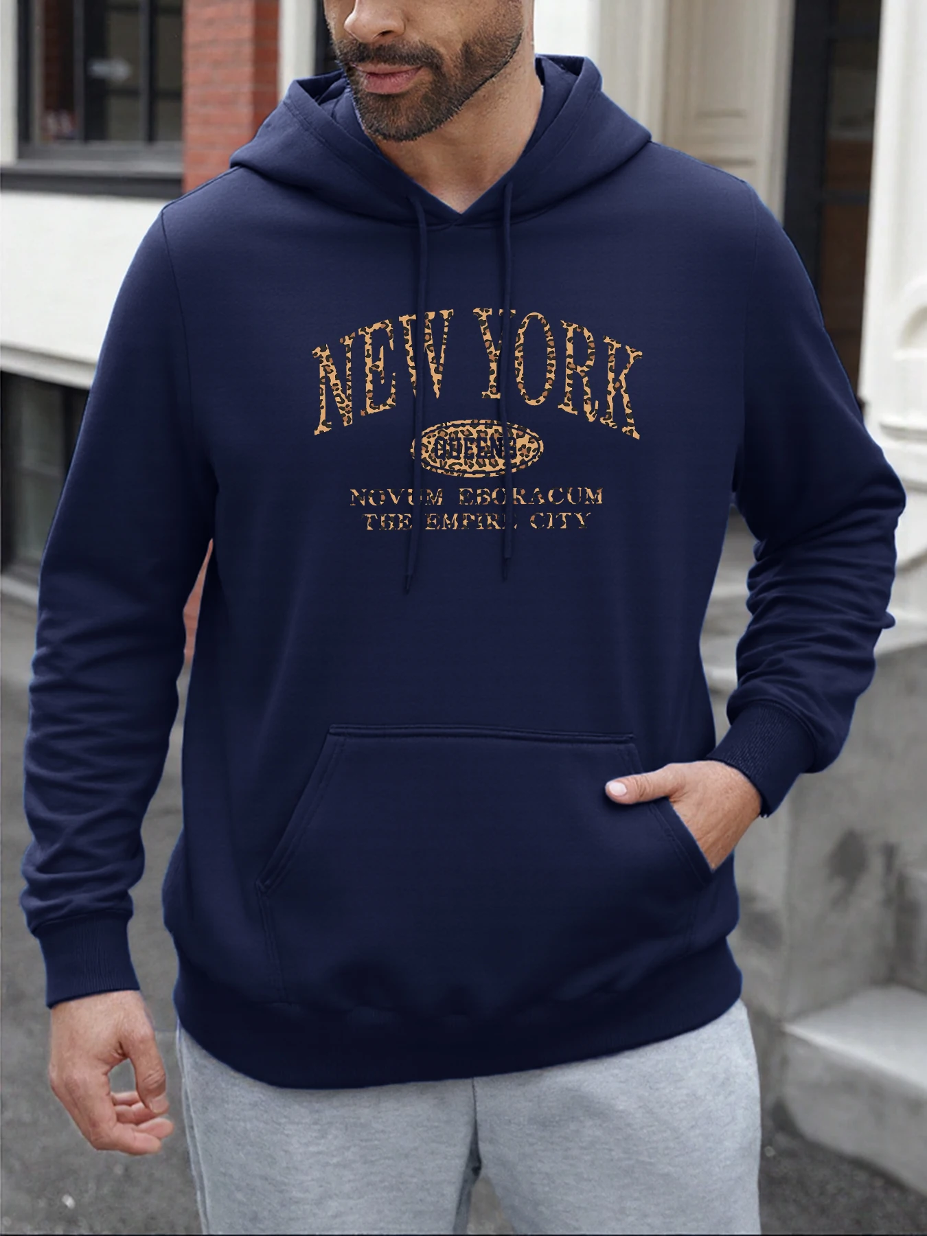 

Мужская толстовка с принтом New York Queens City, цветной топ в стиле хип-хоп, флисовый модный винтажный пуловер унисекс, свободная базовая одежда