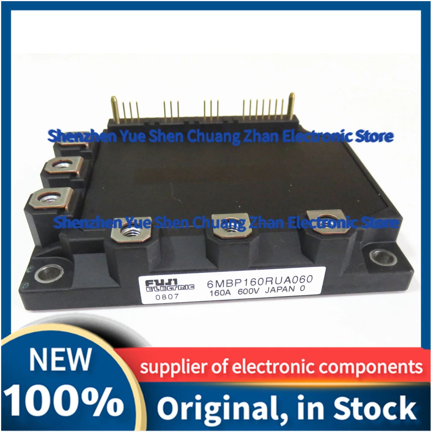 

6MBP160RUA060F-01 6MBP160RUA060-01 A50L-0001-0374 6MBP160RUA060 NEW MODULE