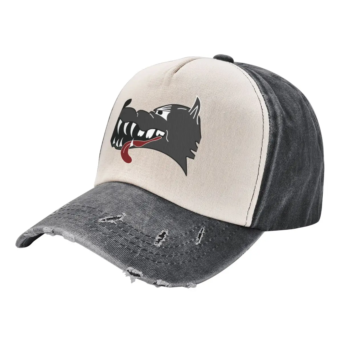 B-25D 71st BS, 38th BG Wolf Head Nose Art Baseball Cap Golf sun hat birthday Men Luxury Brand Women's