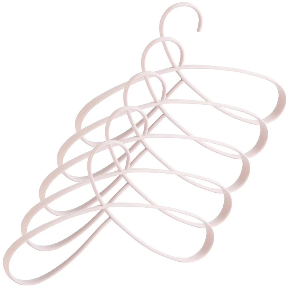 

5 Pcs Multifunctional Hanger Drying Clothes Clothing Rack Racks Hangers Laundry Stand for Coat to Stack Miss