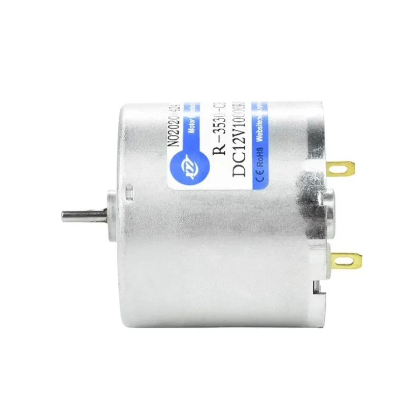 3530 Micro DC Gear Motor High Speed Motor 12V 24V 6000/10000rpm Small Motor Parking Lock Special