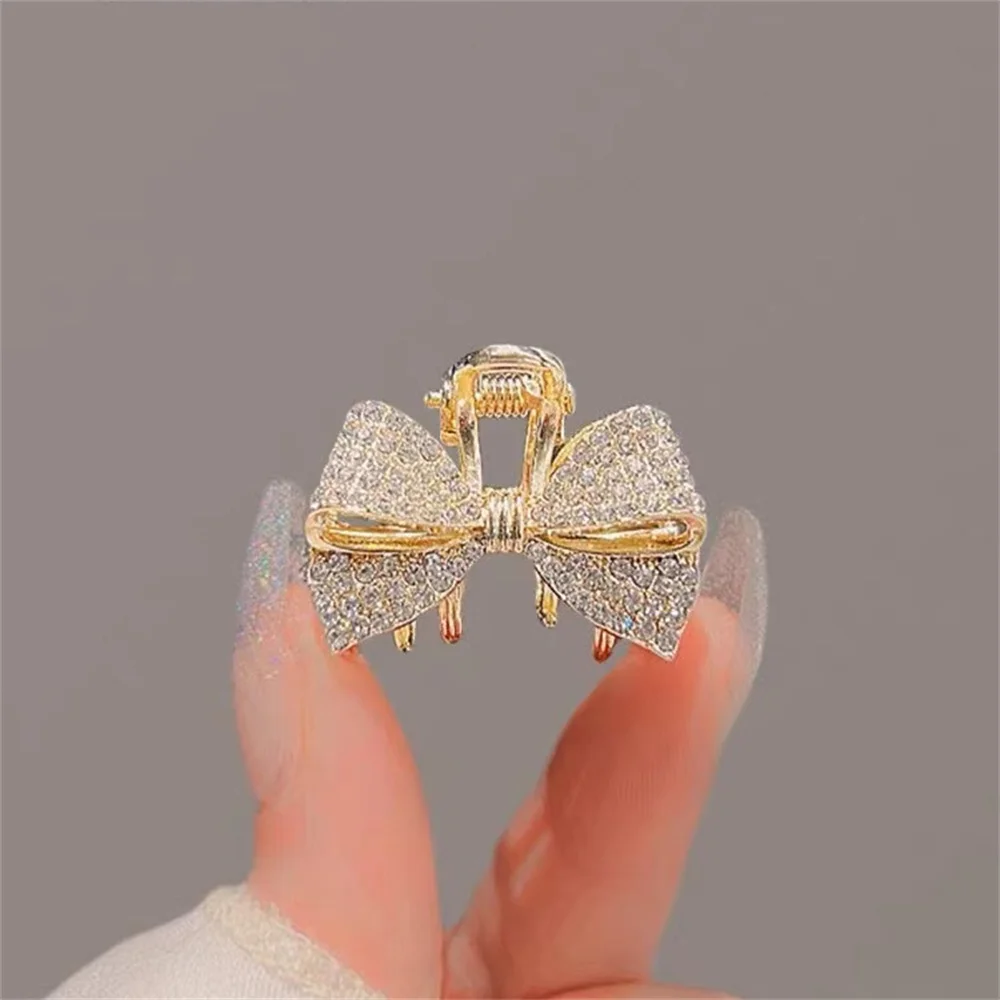 

1PC New Fashion Alloy Rhinestone Grab Clip Shining Rhinestone Ponytail Clip Hairpin For Girl Women Headdress Jewelry Decoration