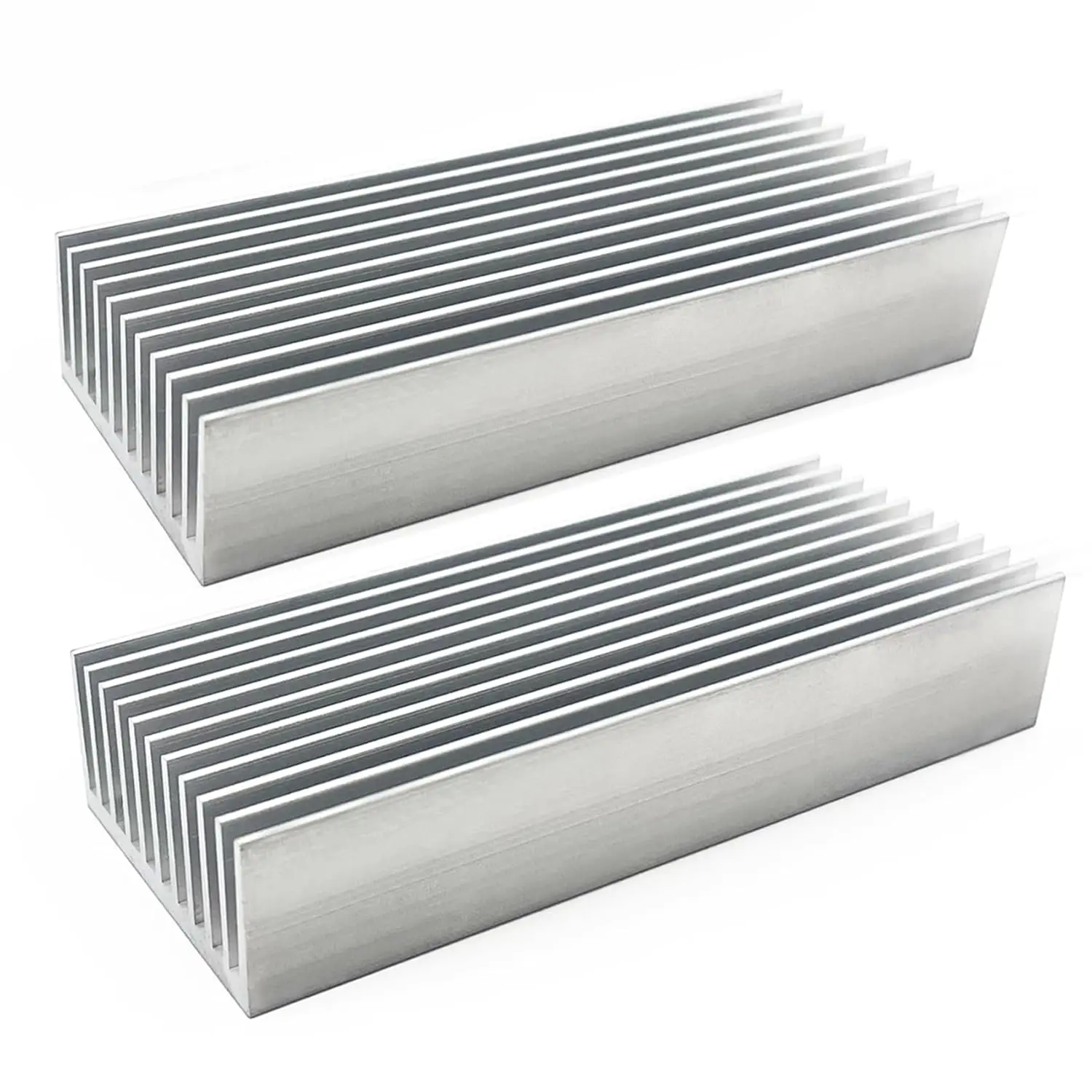 알루미늄 방열판 냉각 라디에이터 방열판, 고밀도 24 톱니, 150mm, 1 개