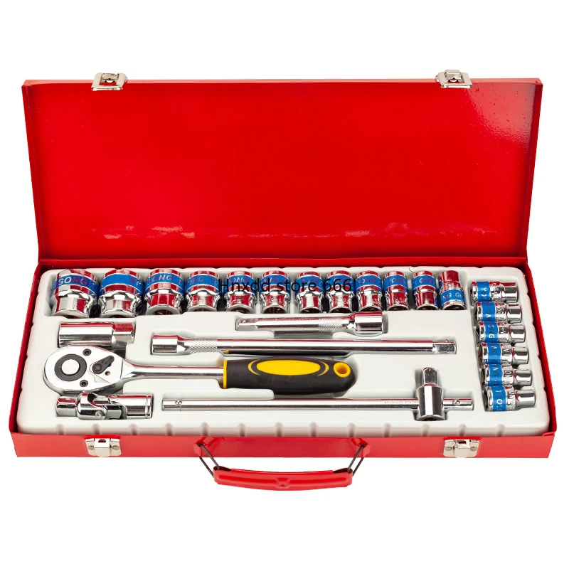 

T-shaped socket wrench 8-32mm auto repair combination set