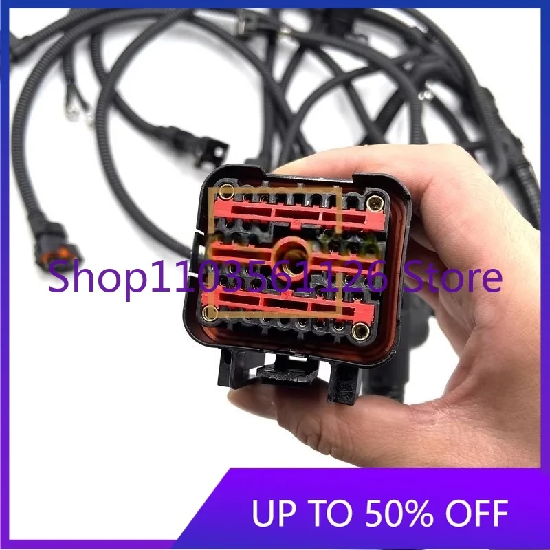 

Hot Sale EC210B 240B 290B Nozzle Harness D6E Engine Injector Harness Plug Extractor for Heavy-Duty Equipment