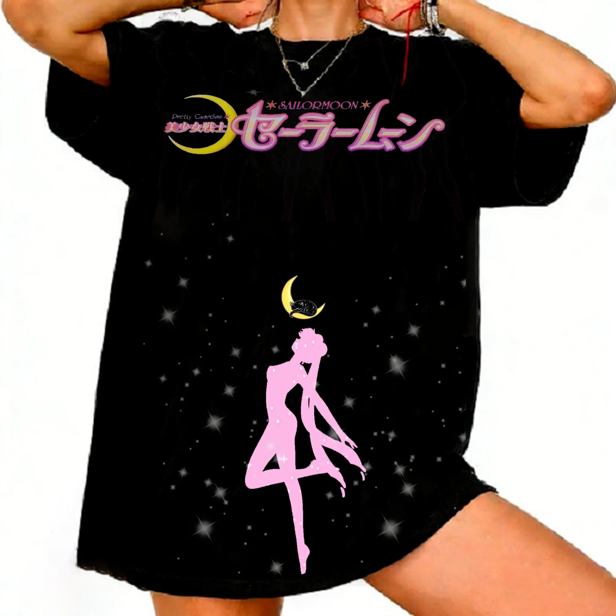 Maglietta con Grafica Anime Sa - Women'S Shoes In The 90S recensione e prezzo